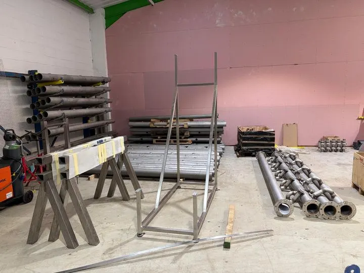 ULTRA Engineering — Stainless pipework in production